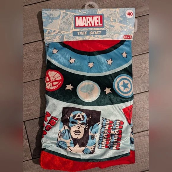 Marvel Tree Skirt Target exclusive Brand New - Picture 1 of 7